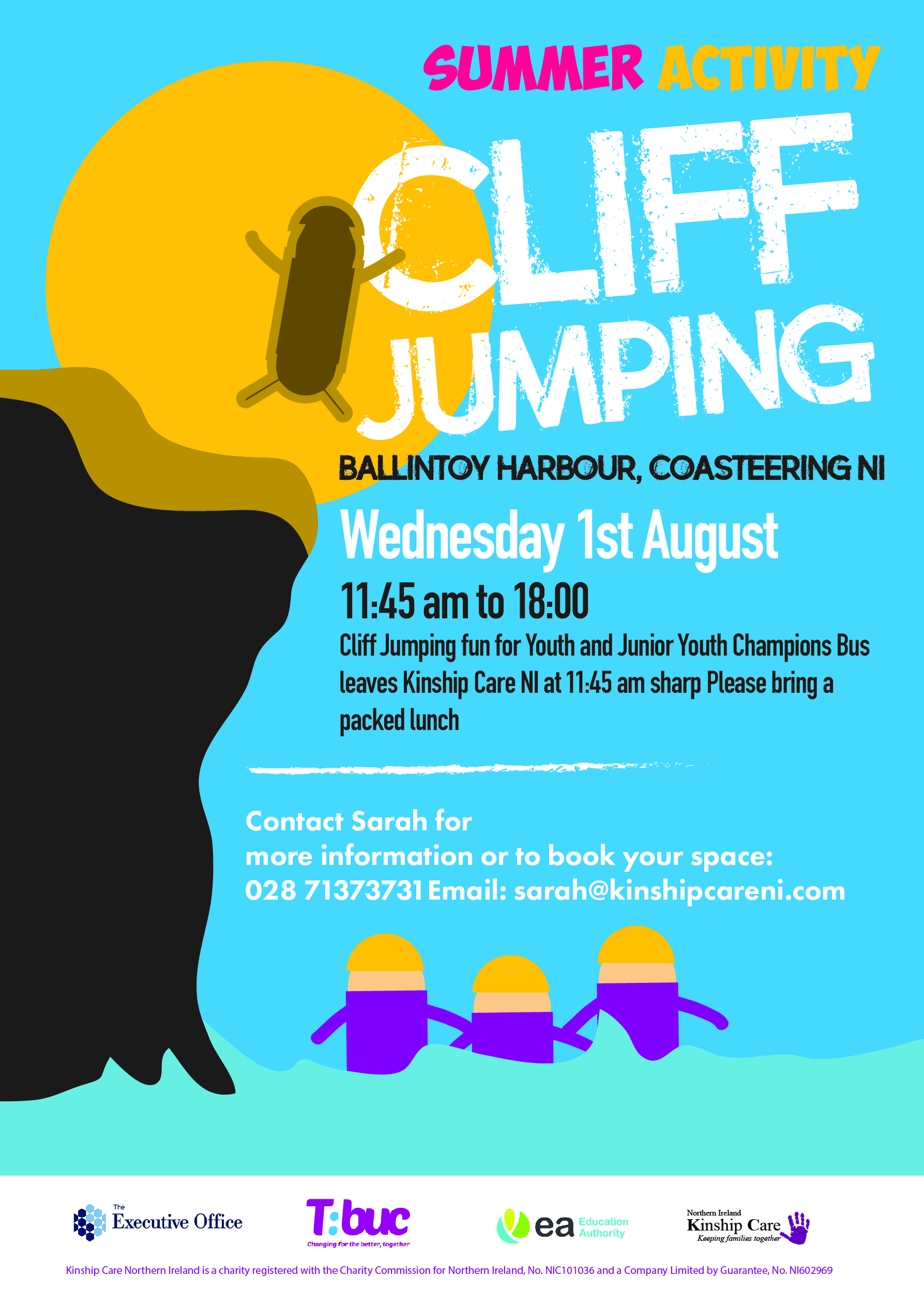 KCNI_cliff_Jumping_Sarah - Kinship Care NI